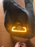 DRL sequential led tube lights LED Strip Light Turn signal WhiteDaytime Running Light